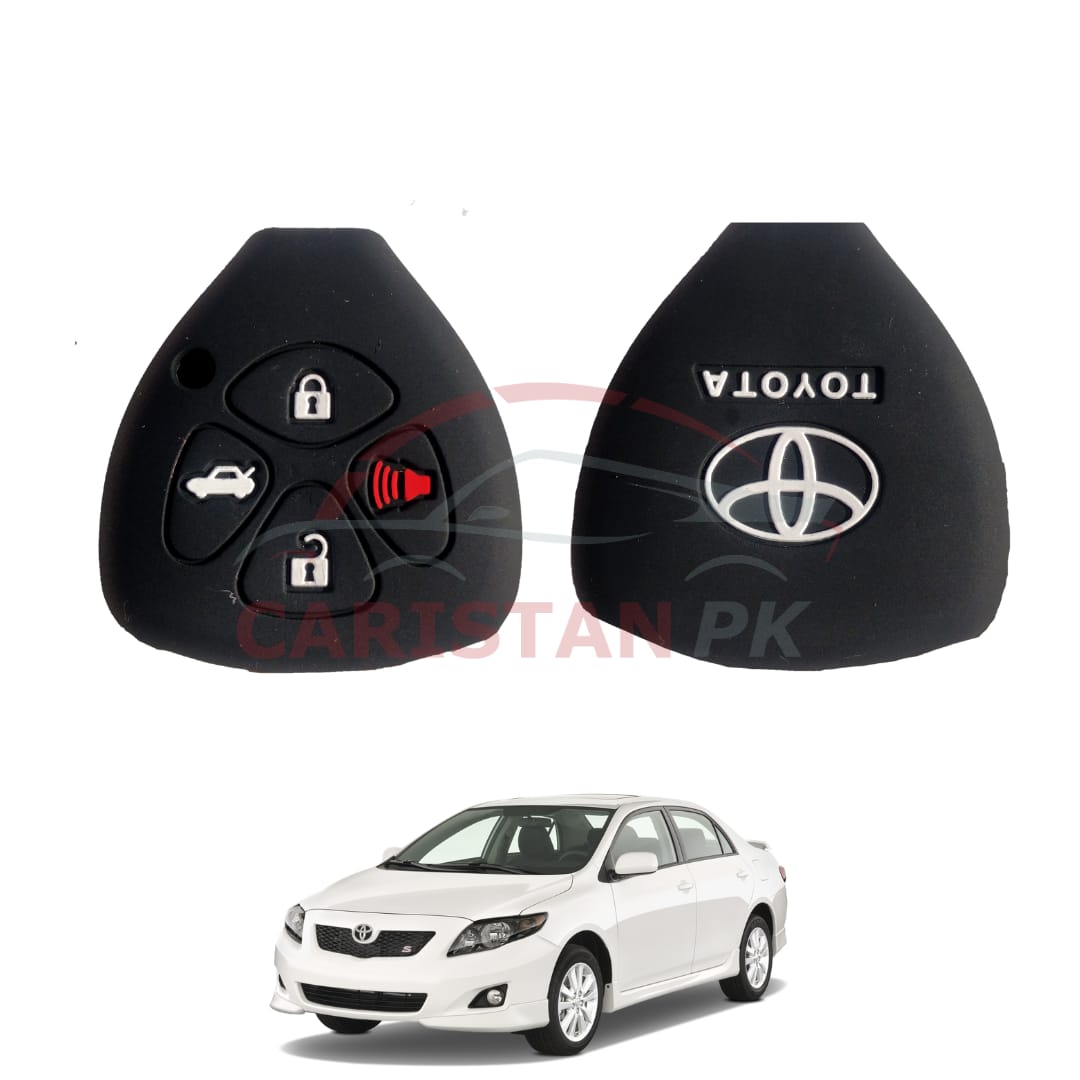 Toyota Corolla Silicone PVC Key Cover 2009-10 Model