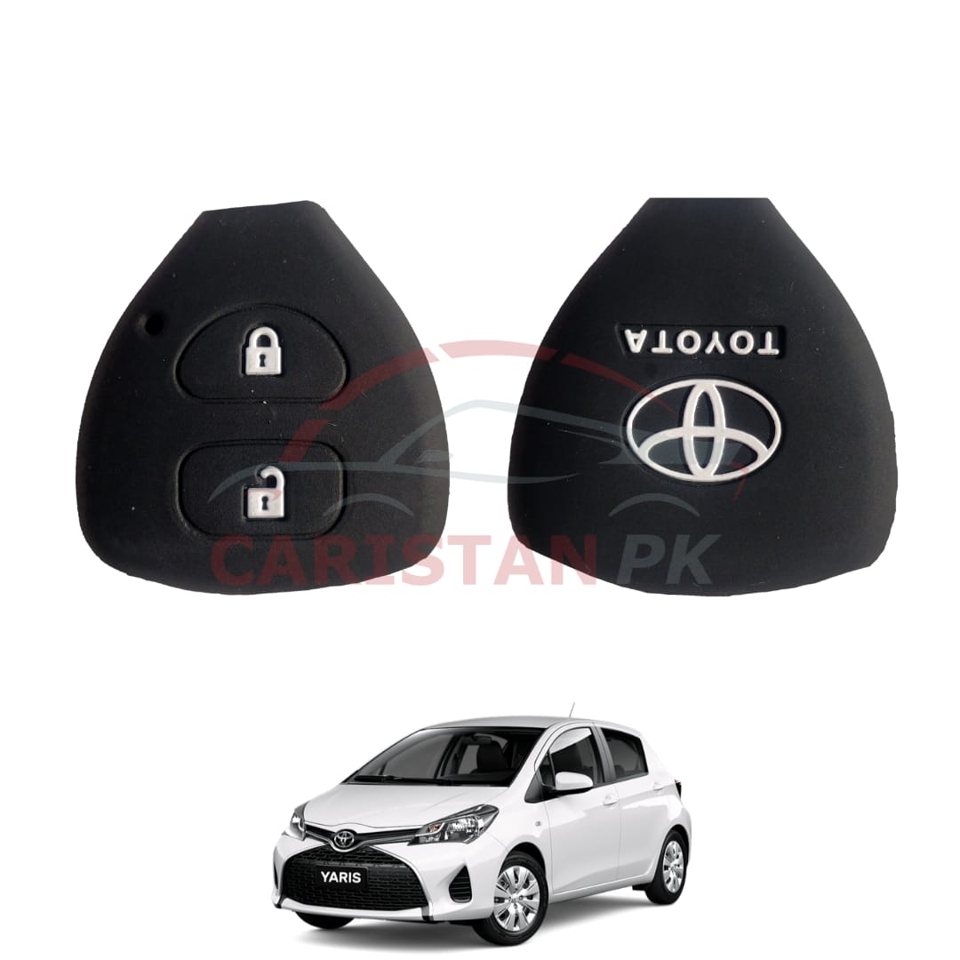 Toyota Vitz Silicone PVC Key Cover Design B 2011-23