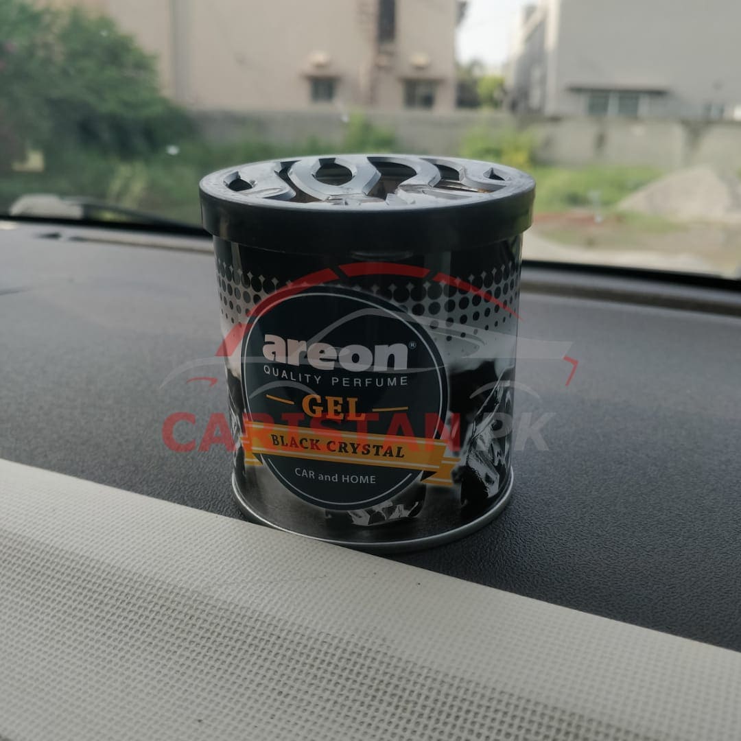 Areon Gel Car Perfume Fragrance Black Crystal Flavor