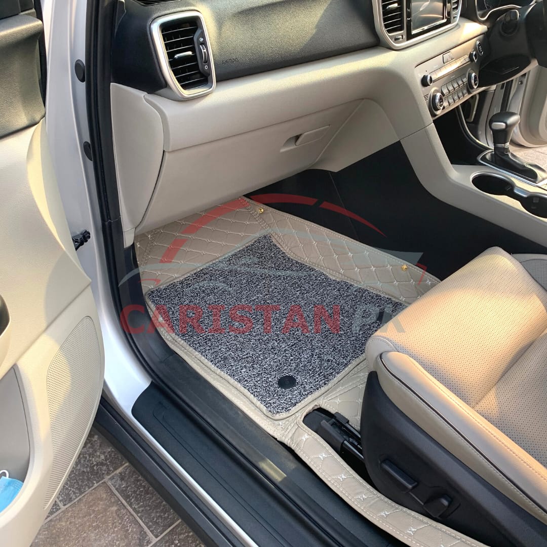 KIA Sportage 9D Floor Mats Beige
