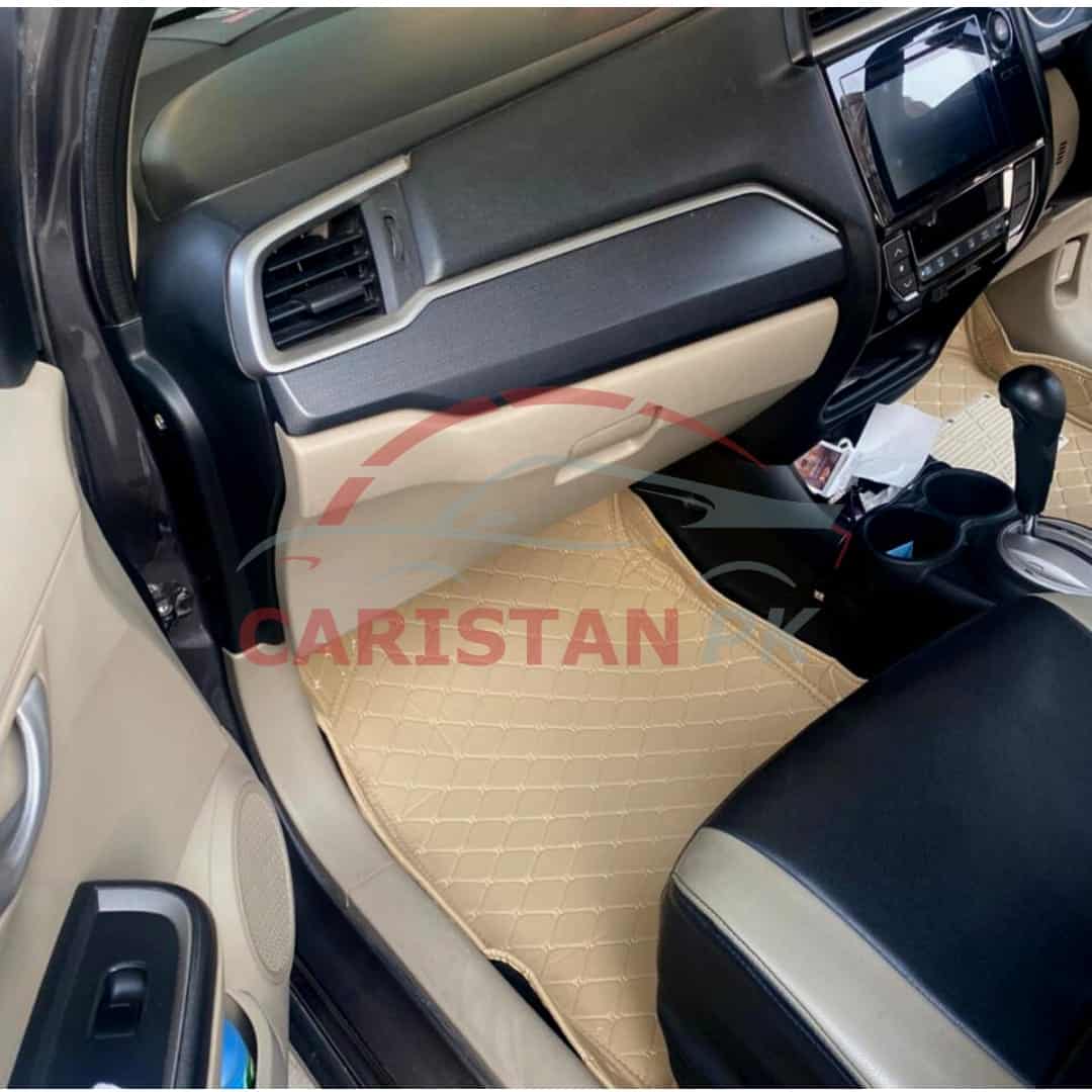 Honda BRV 7D Floor Mats Beige
