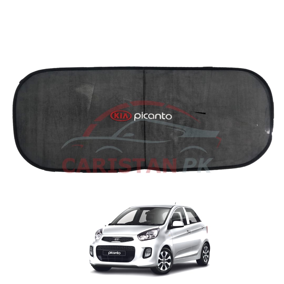 Kia Picanto Back Screen Curtain With Logo