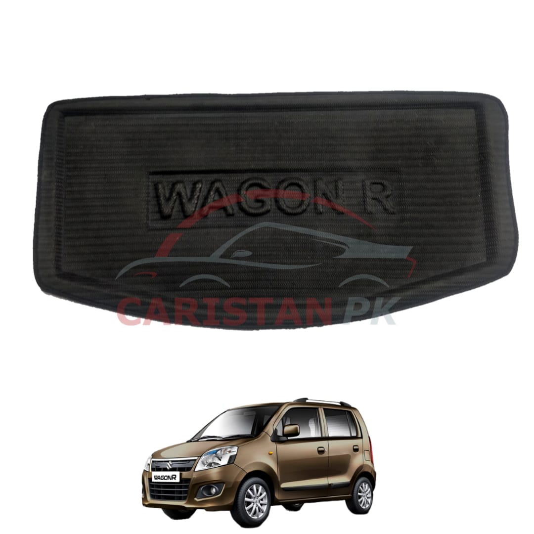 Suzuki Wagon R Pakistan Variant Foam Trunk Mat Black