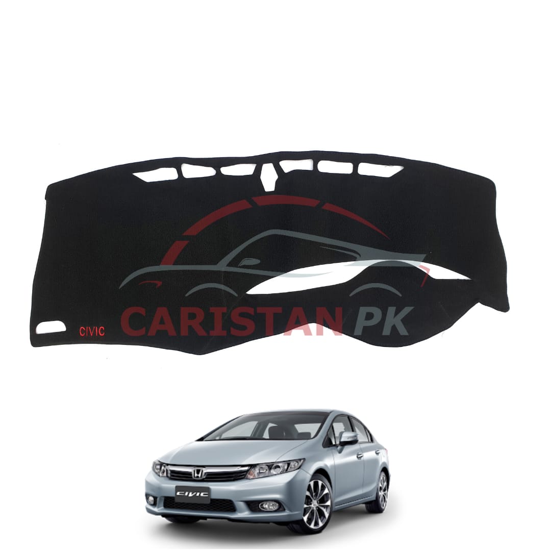 Honda Civic Rebirth Dashboard Carpet Black