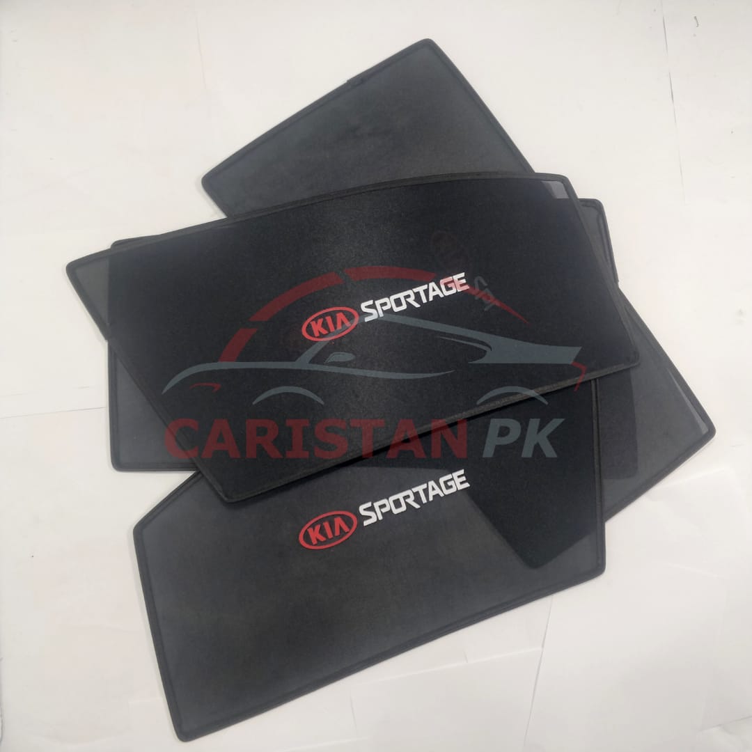 KIA Sportage Sunshades With Logo