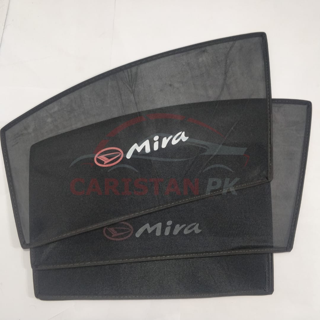 Daihatsu Mira Sunshades With Logo 2012-16