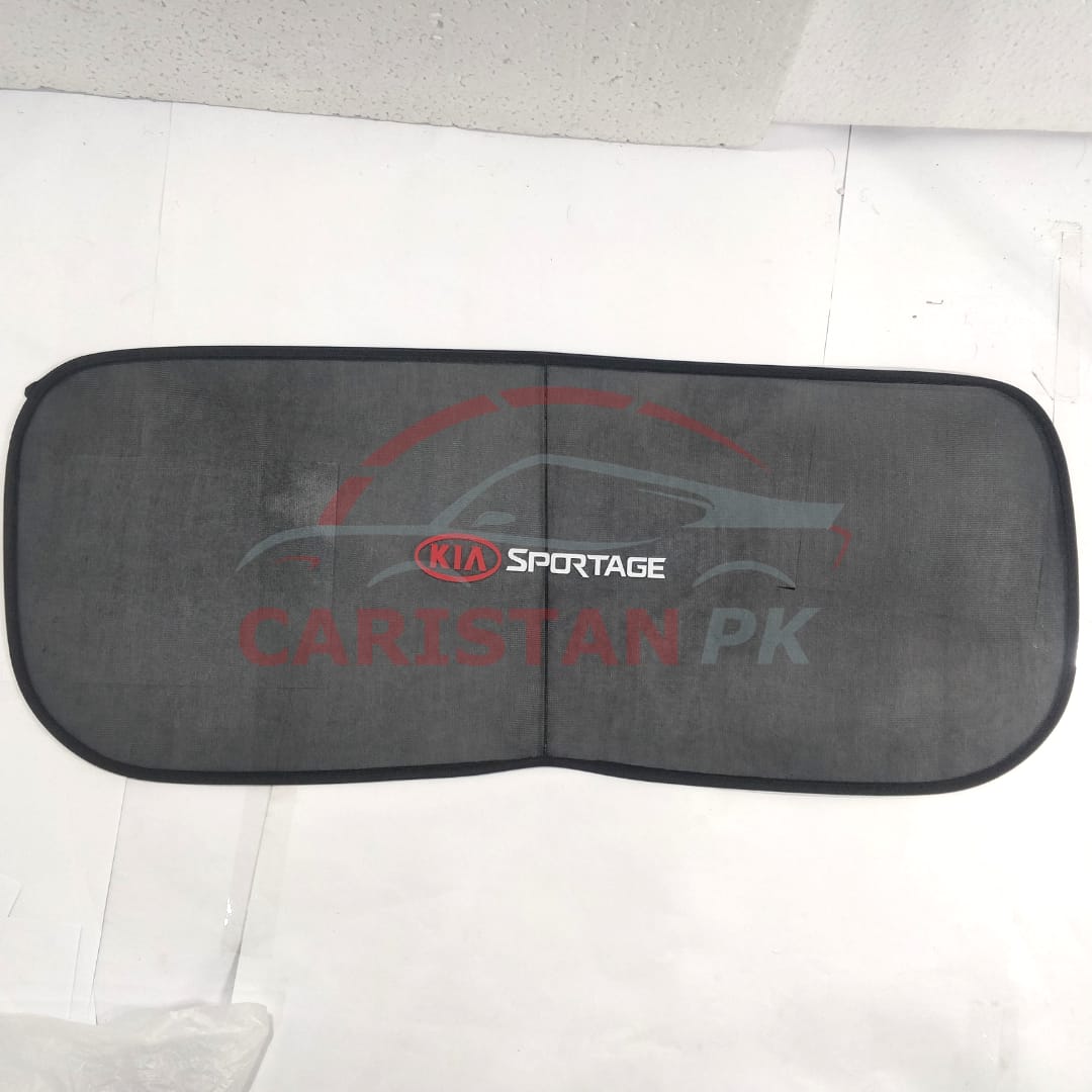 KIA Sportage Back Screen Curtain With Logo