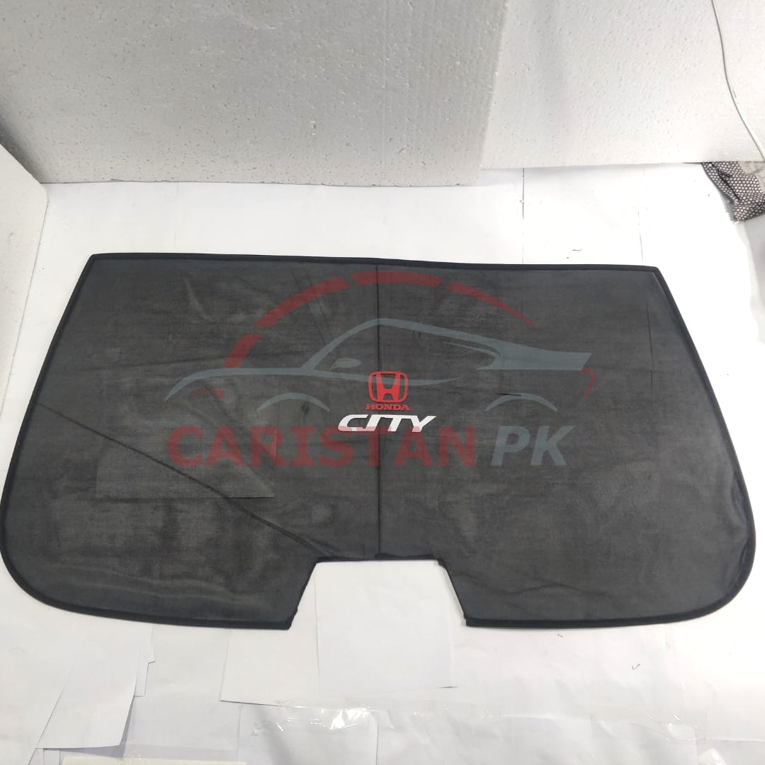 Honda City Back Screen Curtain With Logo 2004-06