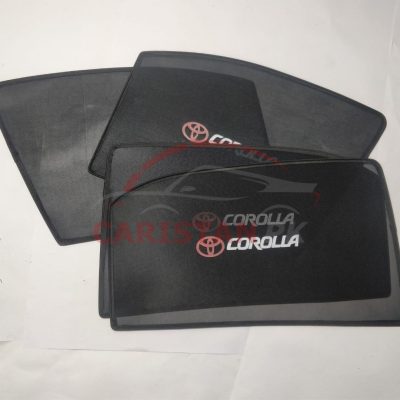 Toyota Corolla Sunshades With Logo 2014-16