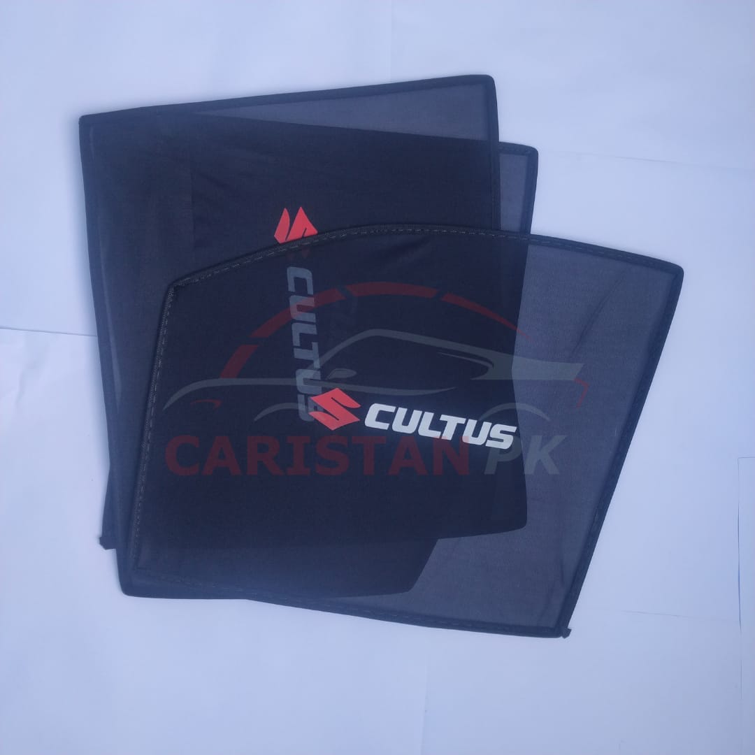 Suzuki Cultus Sunshades With Logo 2002-16