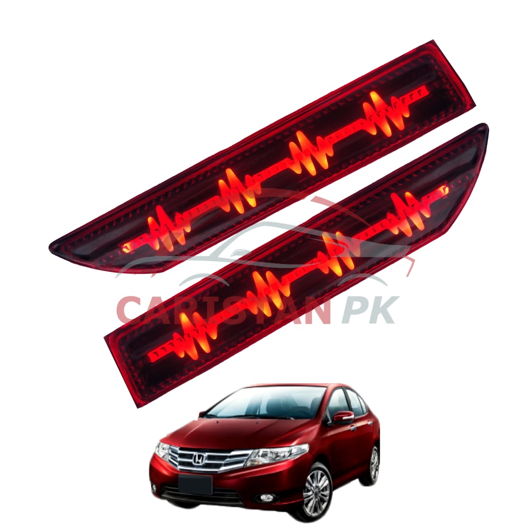 Honda City Heart Beat Style Brake Bumper Light 2009-21