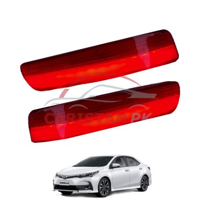 Toyota Corolla DLAA DRL Rear Bumper Reflector Light 2017-21