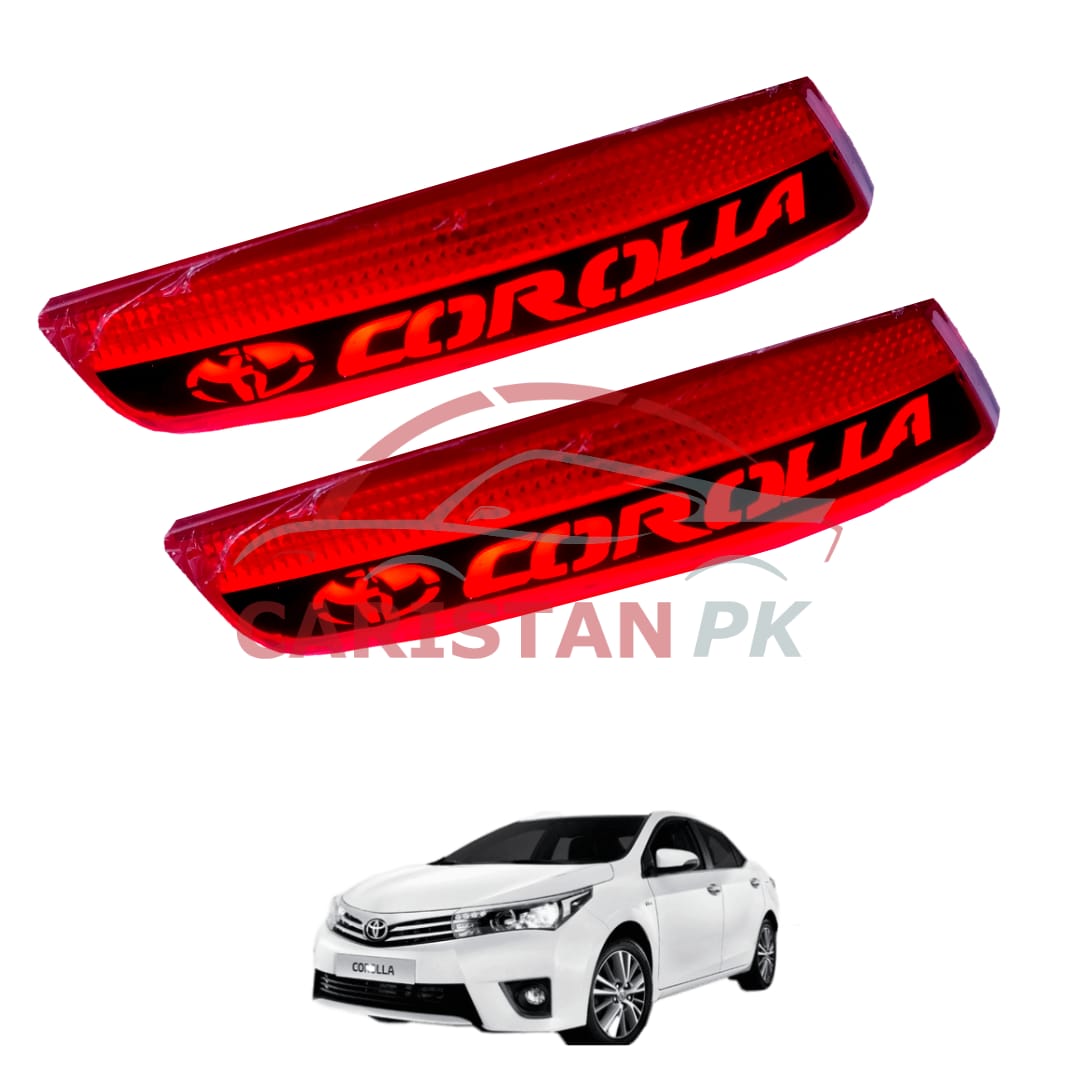 Toyota Corolla Rear Bumper Reflector Light 2014-16