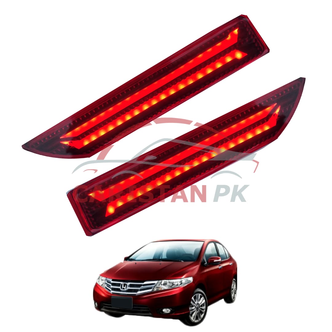 Honda City Brake Bumper Light Lava Style 2009-21