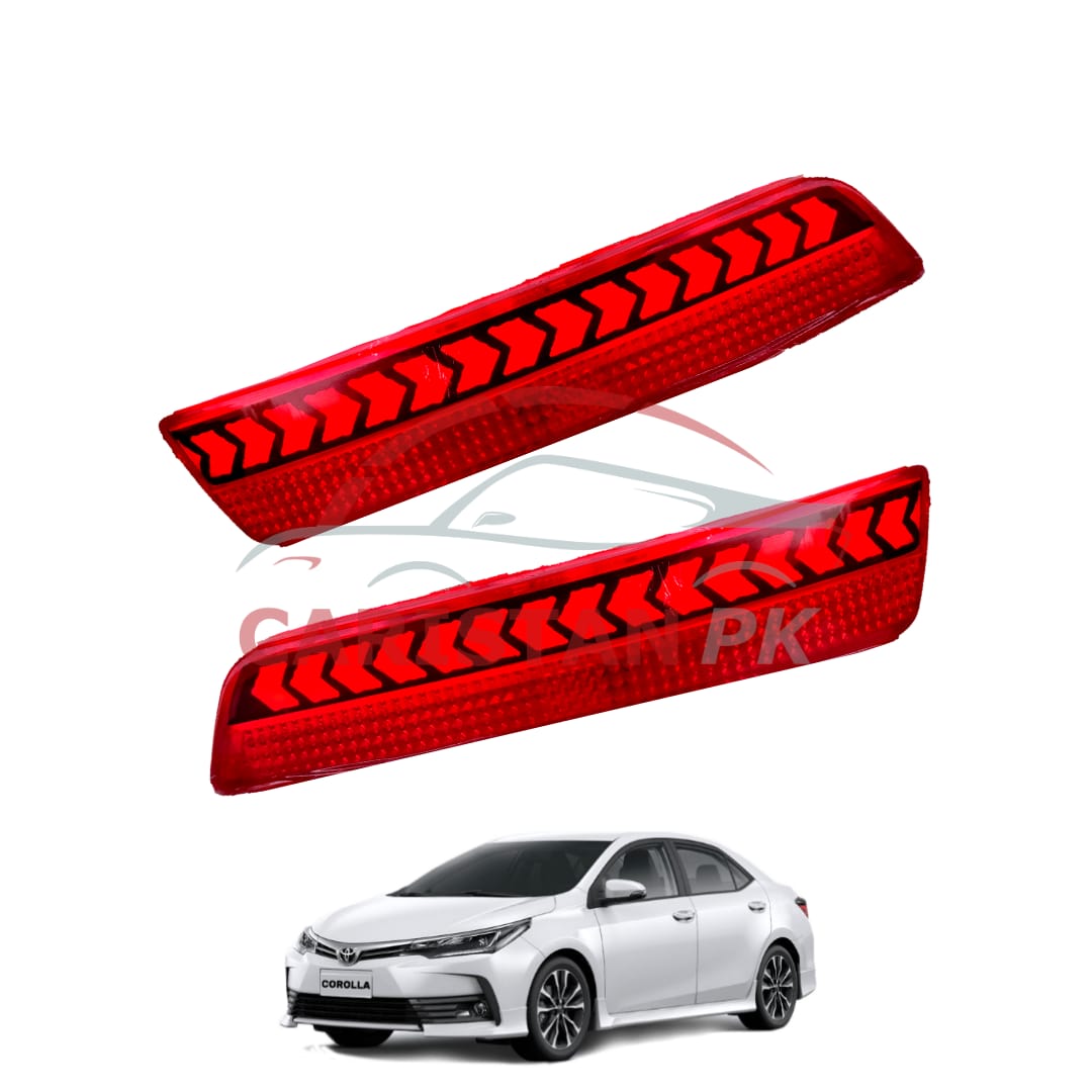 Toyota Corolla New Arrow Style Reflector Light 2017-21