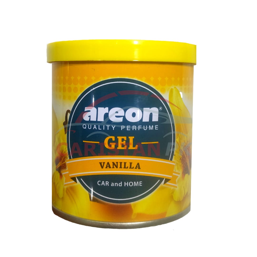 Areon Gel Car Perfume Fragrance Vanilla Flavor