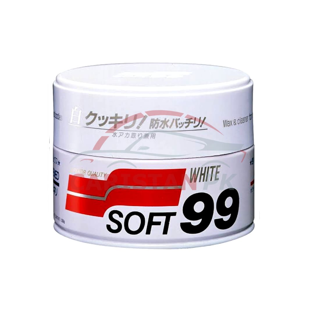 Soft99 Scratch Clear Car Wax White