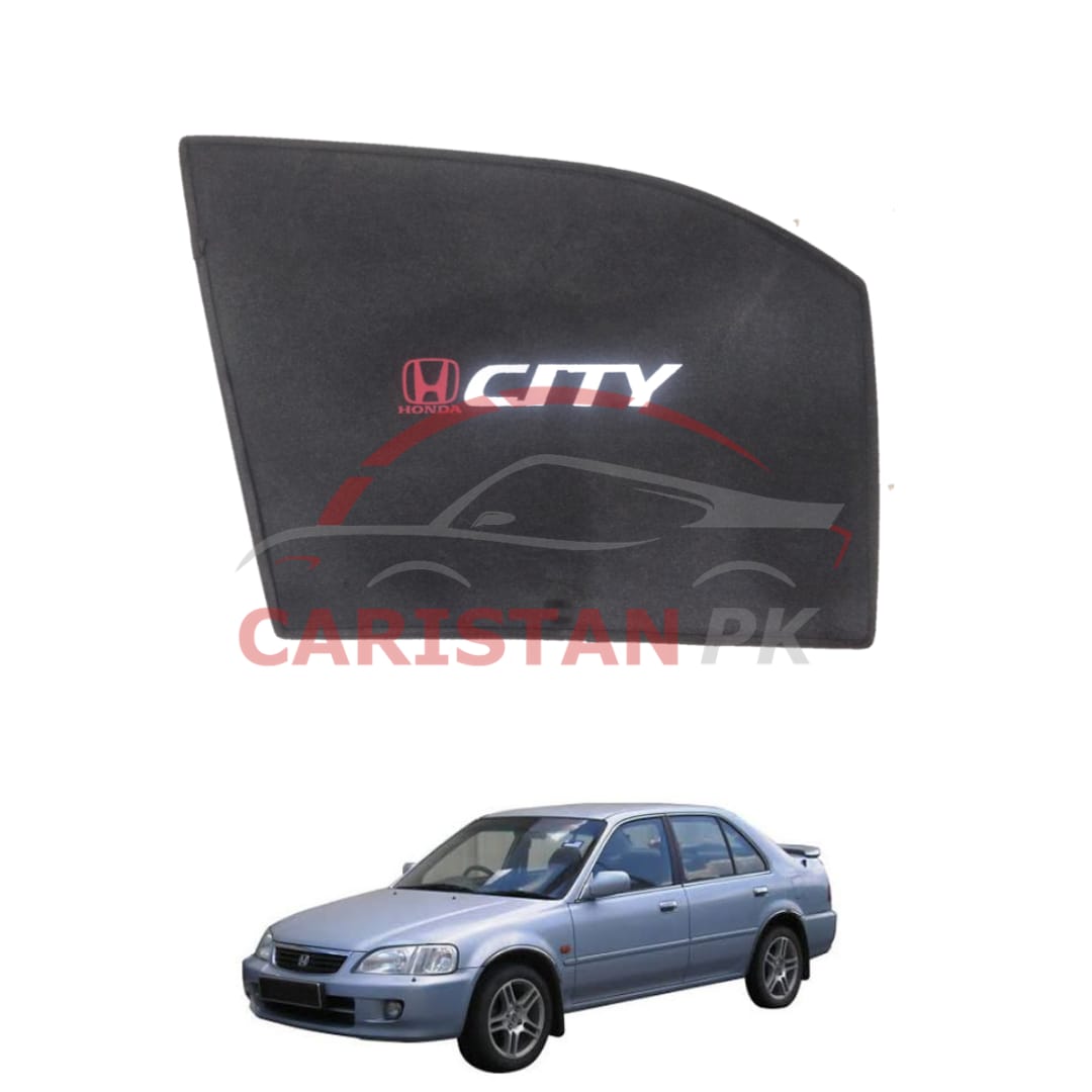 Honda City Sunshades With Logo 2000-03