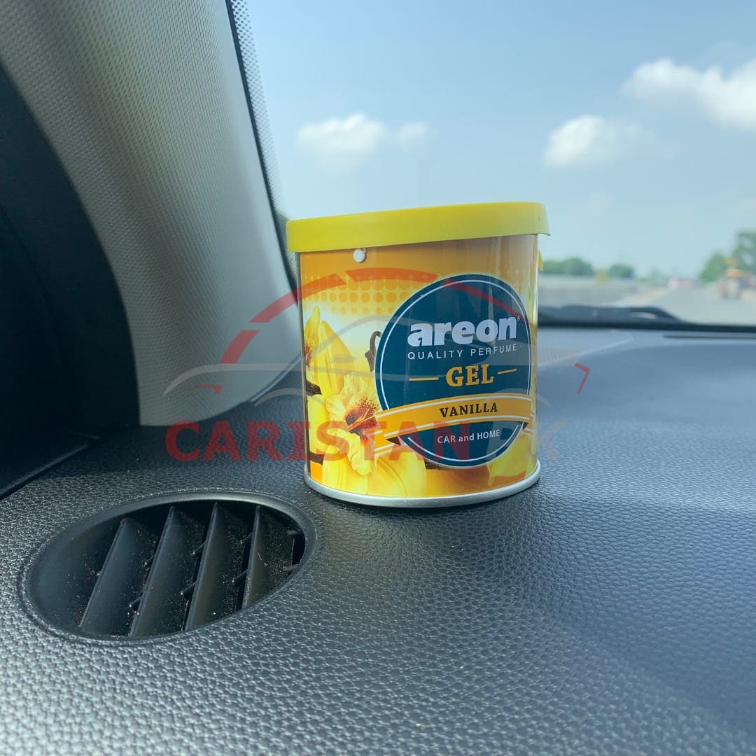 Areon Gel Car Perfume Fragrance Vanilla Flavor