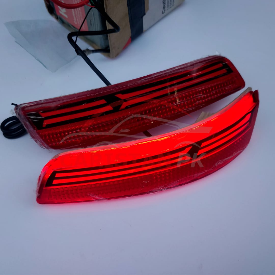 Toyota Corolla New Lamborghini Style Rear Bumper Reflector Light 2017-21