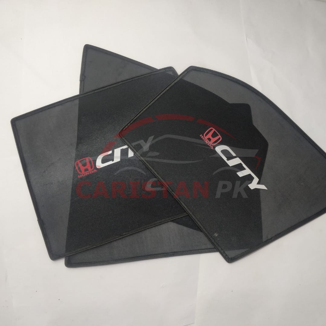 Honda City Sunshades With Logo 2000-03