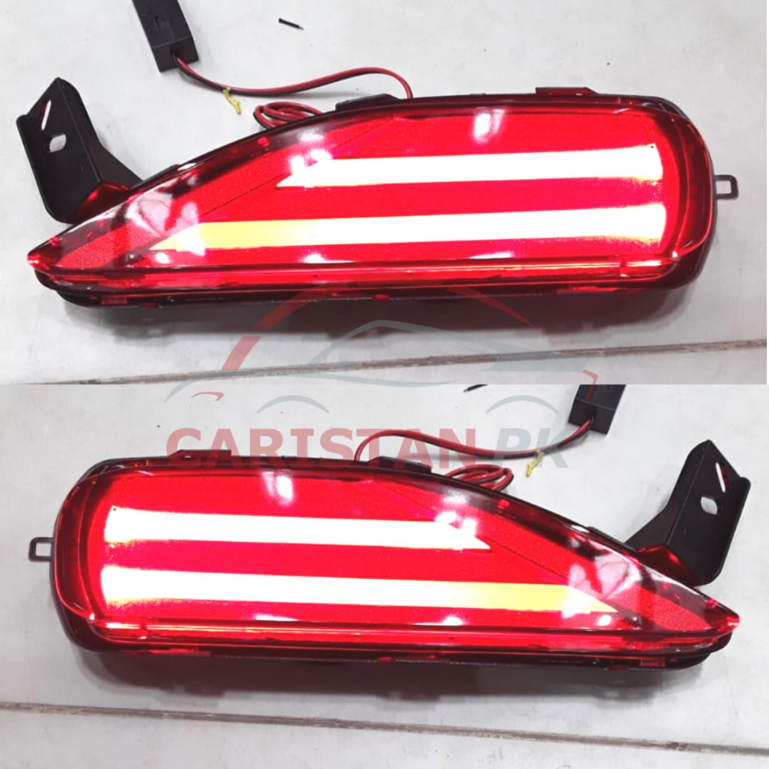 Toyota Fortuner Lava Style Rear Bumper Lamp 2016-22