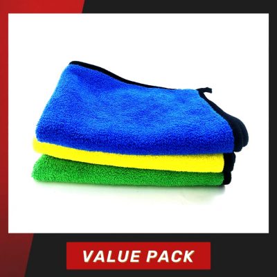Interior Cleaning Microfiber Cloth Value Pack