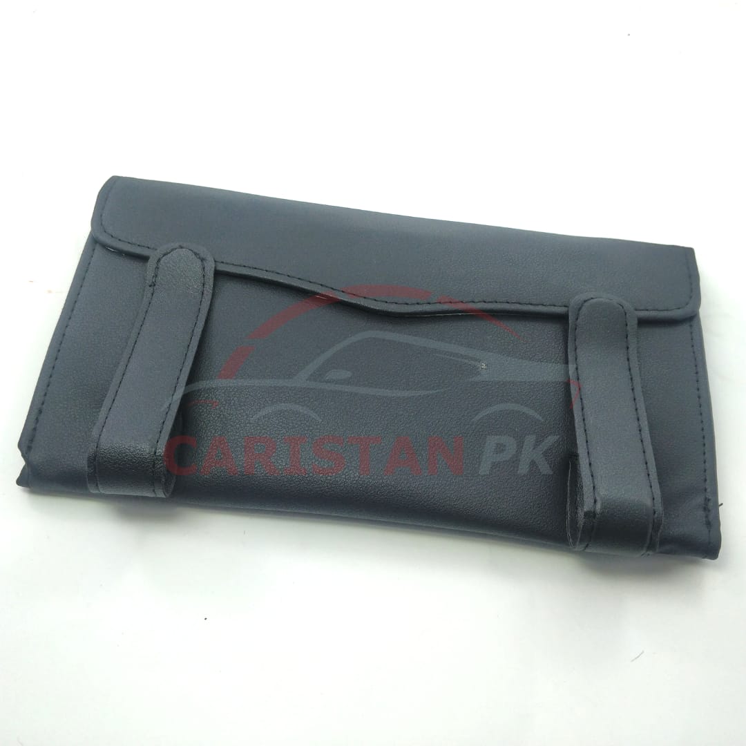 Suzuki Sun Visor Tissue Box Black