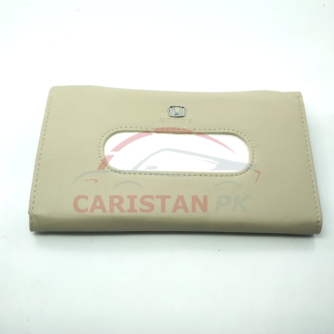 Honda Sun Visor Tissue Box Beige