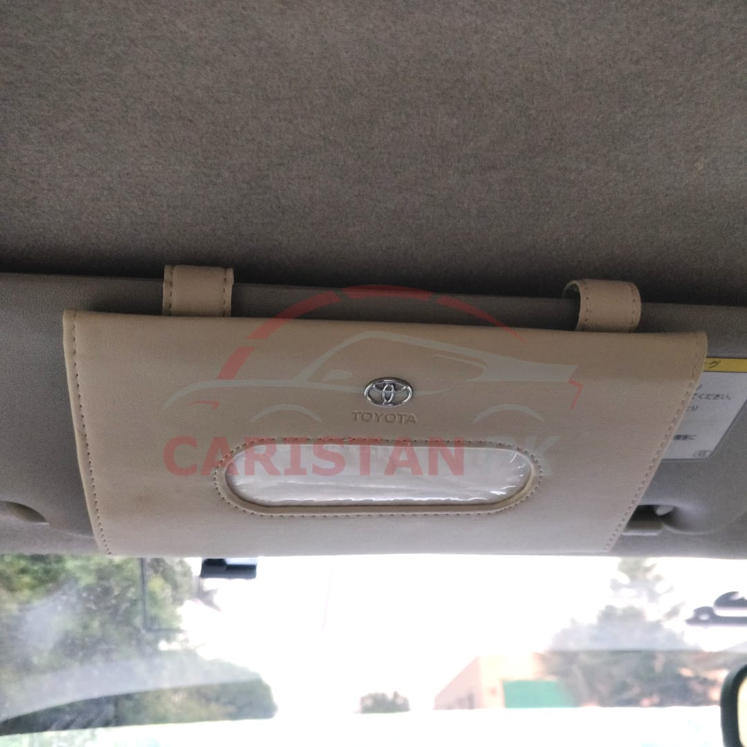 Toyota Sun Visor Tissue Box Beige