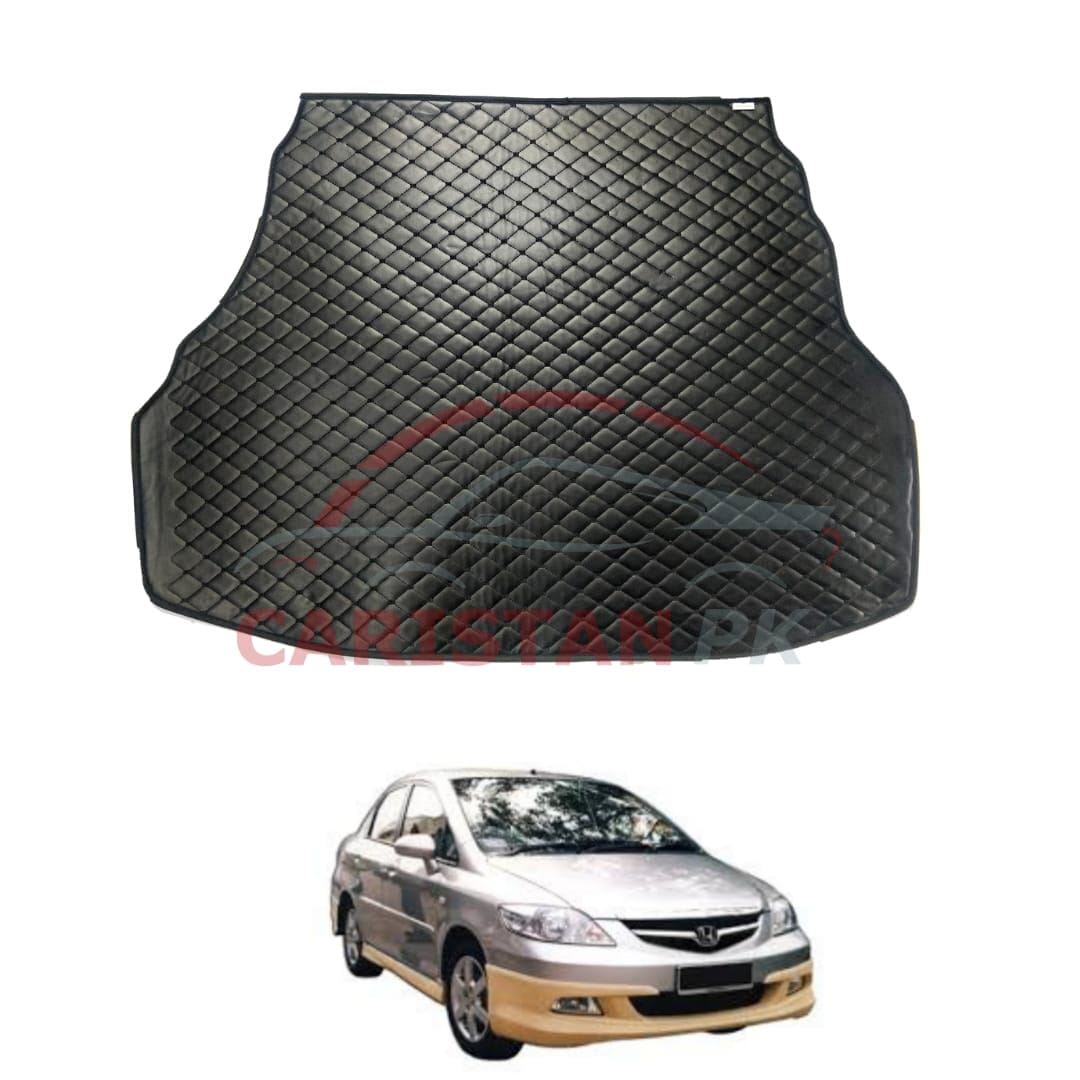 Honda City 7D Trunk Protection Mat Black 2007-08