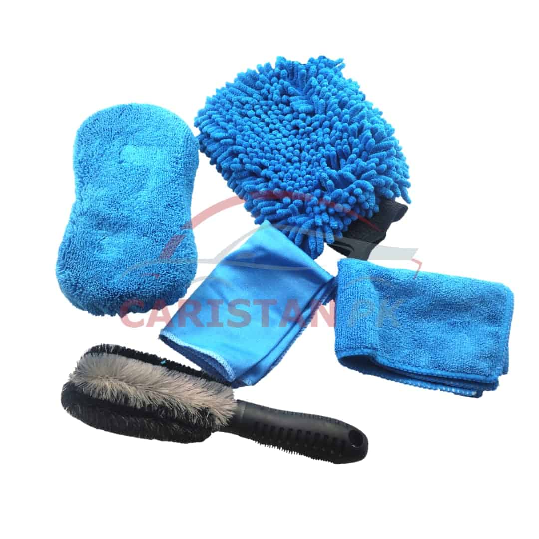 Branford Premium Car Cleaning Microfiber 5 in 1 Kit