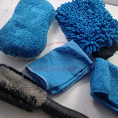 Branford Premium Car Cleaning Microfiber 5 in 1 Kit