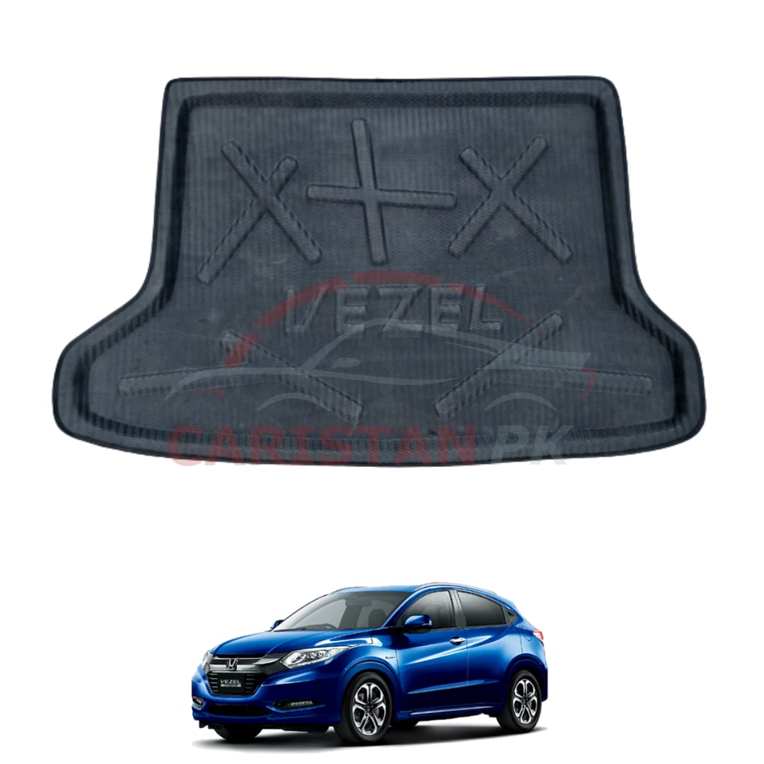 Honda Vezel Foam Trunk Mat Black