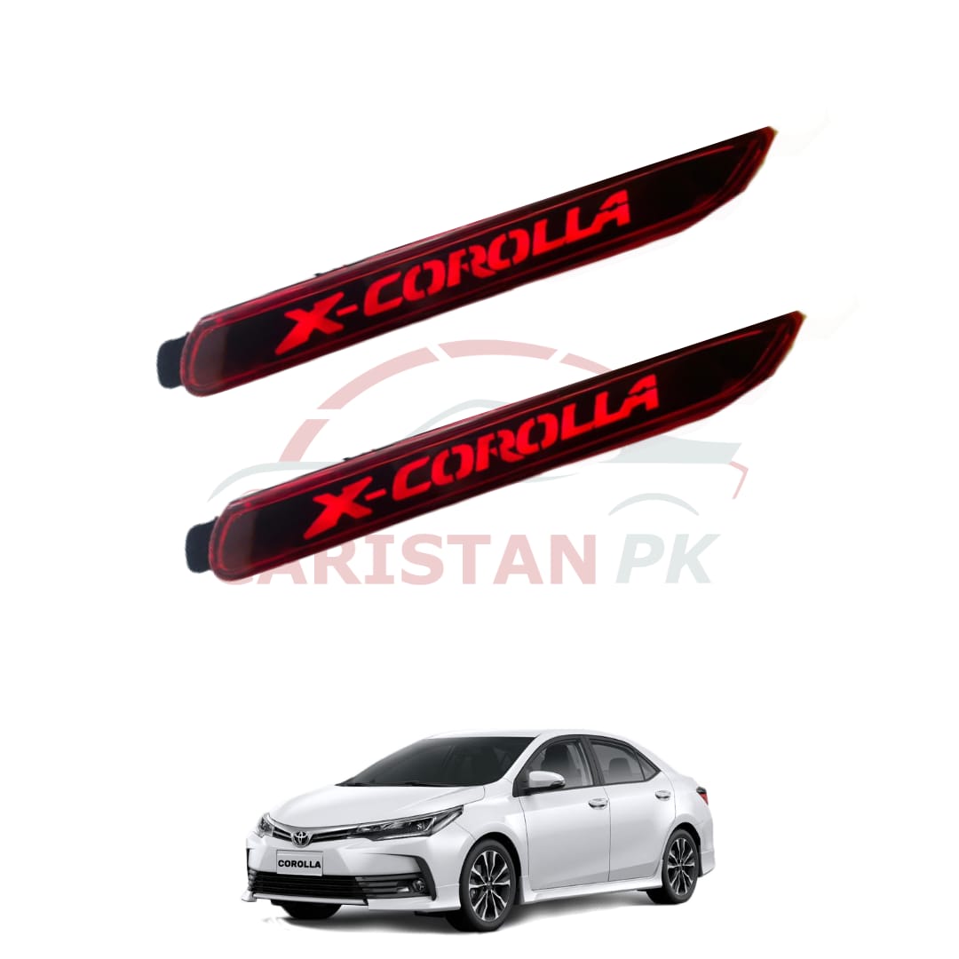 Toyota Corolla X Rear Bumper Reflector Light