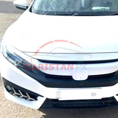 Honda Civic Arrow Style Fog Lamp DRL Cover 2016-21