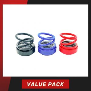 Spiral Double Ring Rotating Solar Fragrance Value Pack