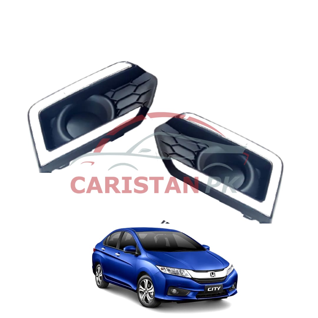 Honda City Fog Lamp Light DRL Cover 2022 Model & Onwards