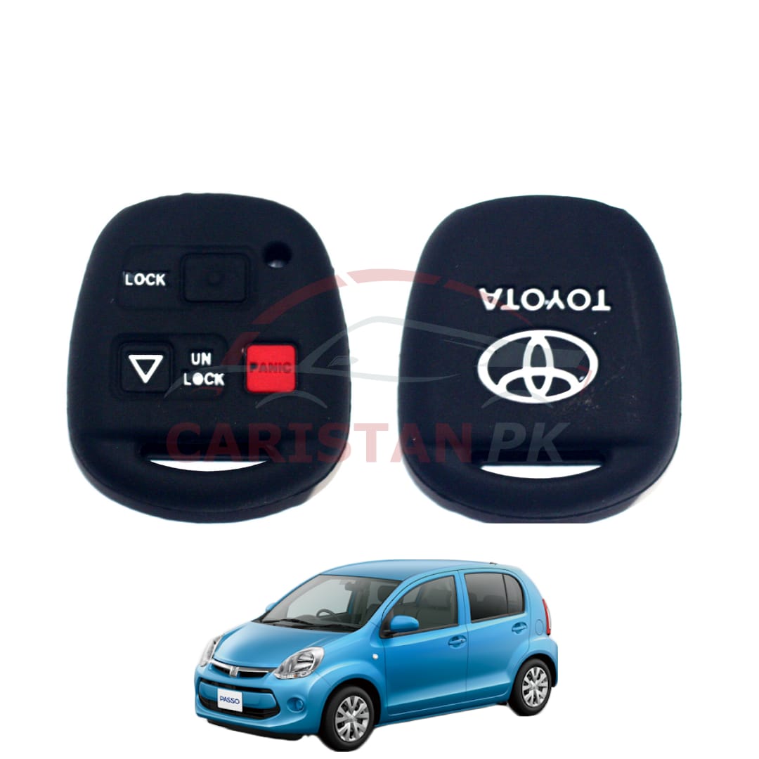 Toyota Passo Silicone PVC Key Cover 2011-16 Model