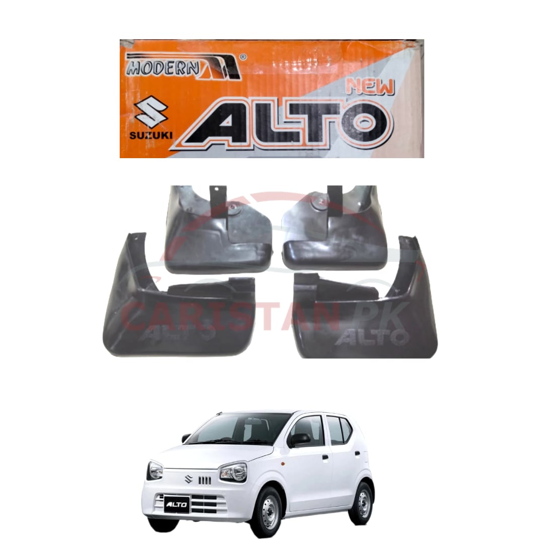 Suzuki Alto Mud Flaps Splash Guards Black 2017-23
