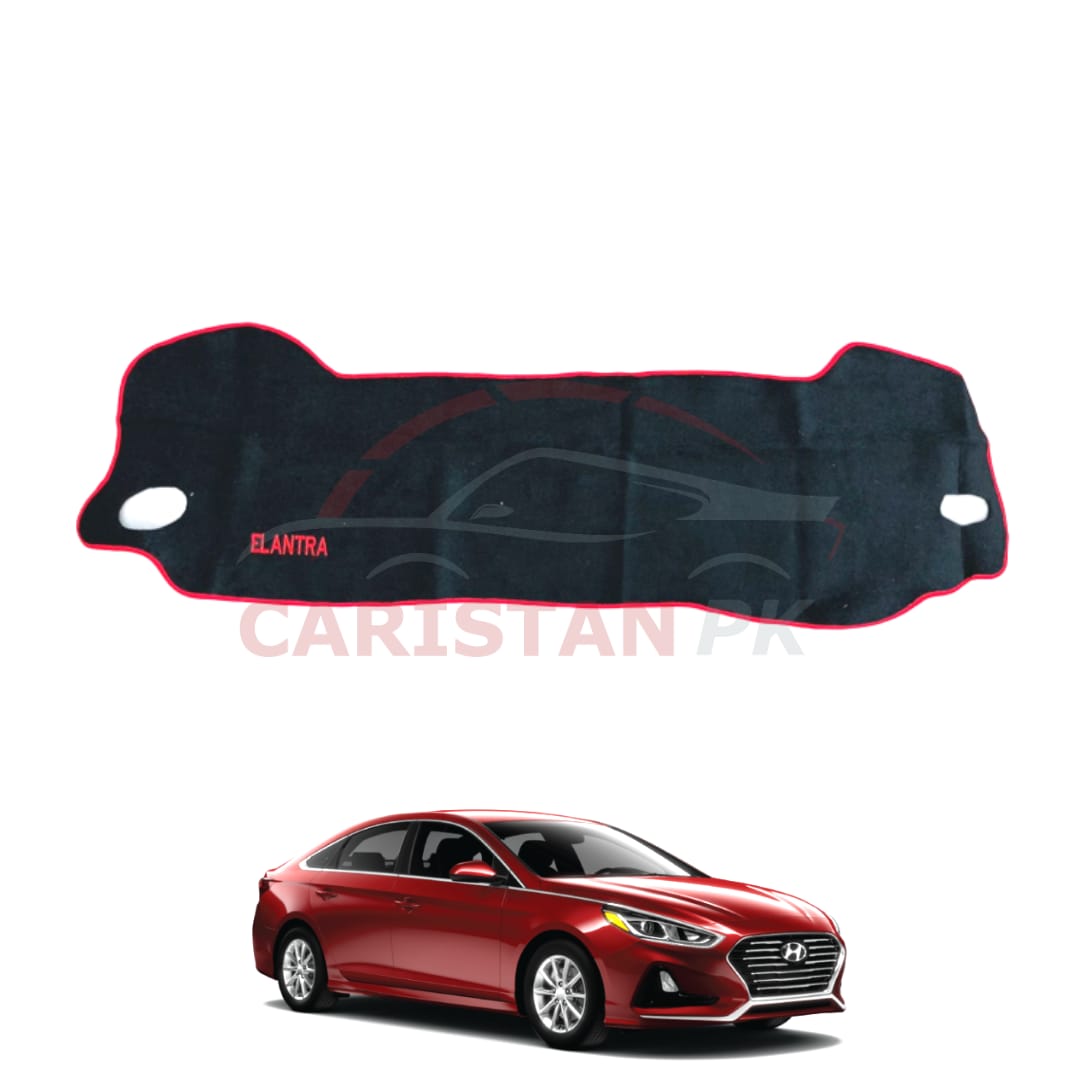 Hyundai Elantra Dashboard Carpet With Red Lining