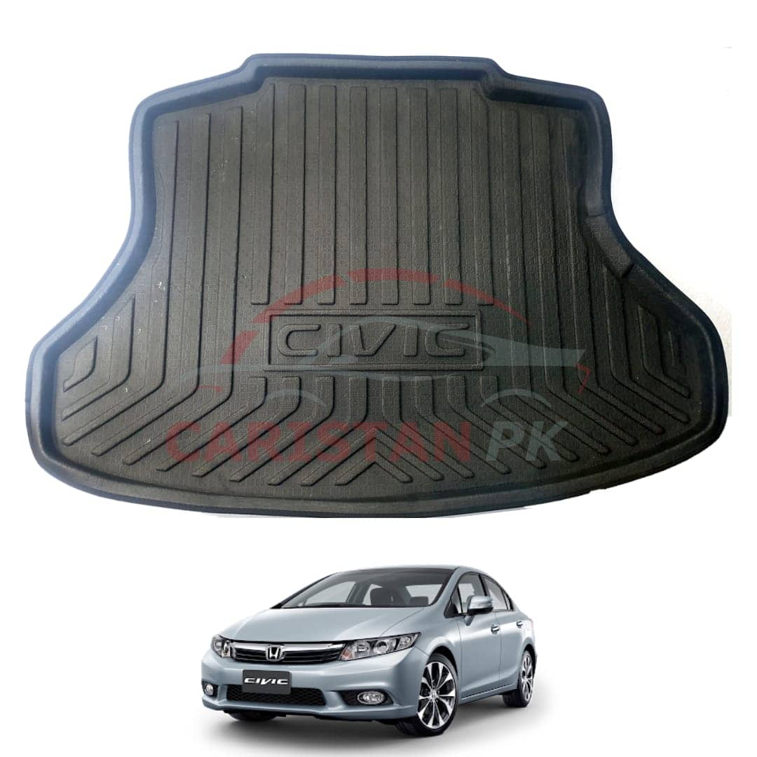 Honda Civic Foam Trunk Mat Black 2012-15 Model