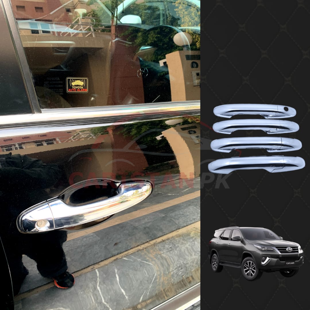 Toyota Fortuner Chrome Door Handle Covers 2016-22
