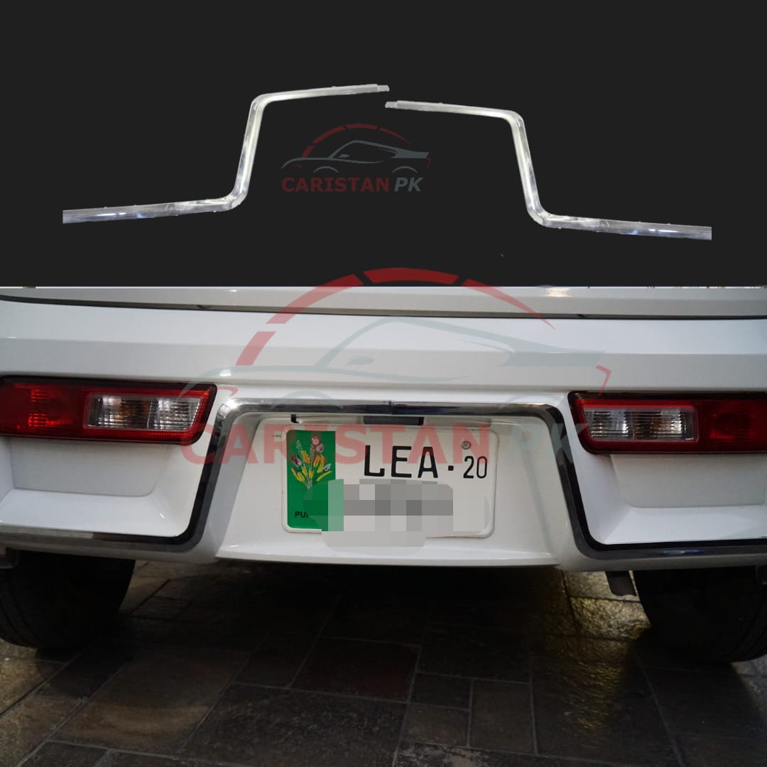 Suzuki Alto Rear Bumper Zig Zag Chrome Trim 2017-23