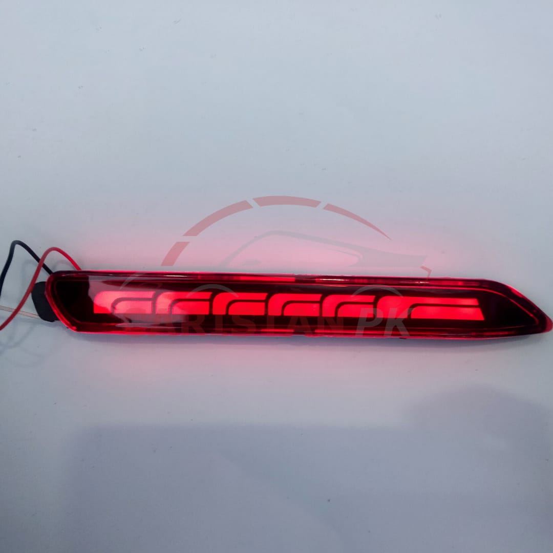 Toyota Corolla X Lamborghini Style Rear Bumper Reflector Light