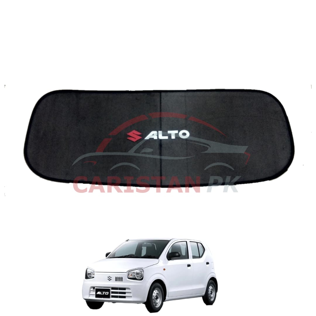 Suzuki Alto Back Screen Curtain With Logo 2017-23