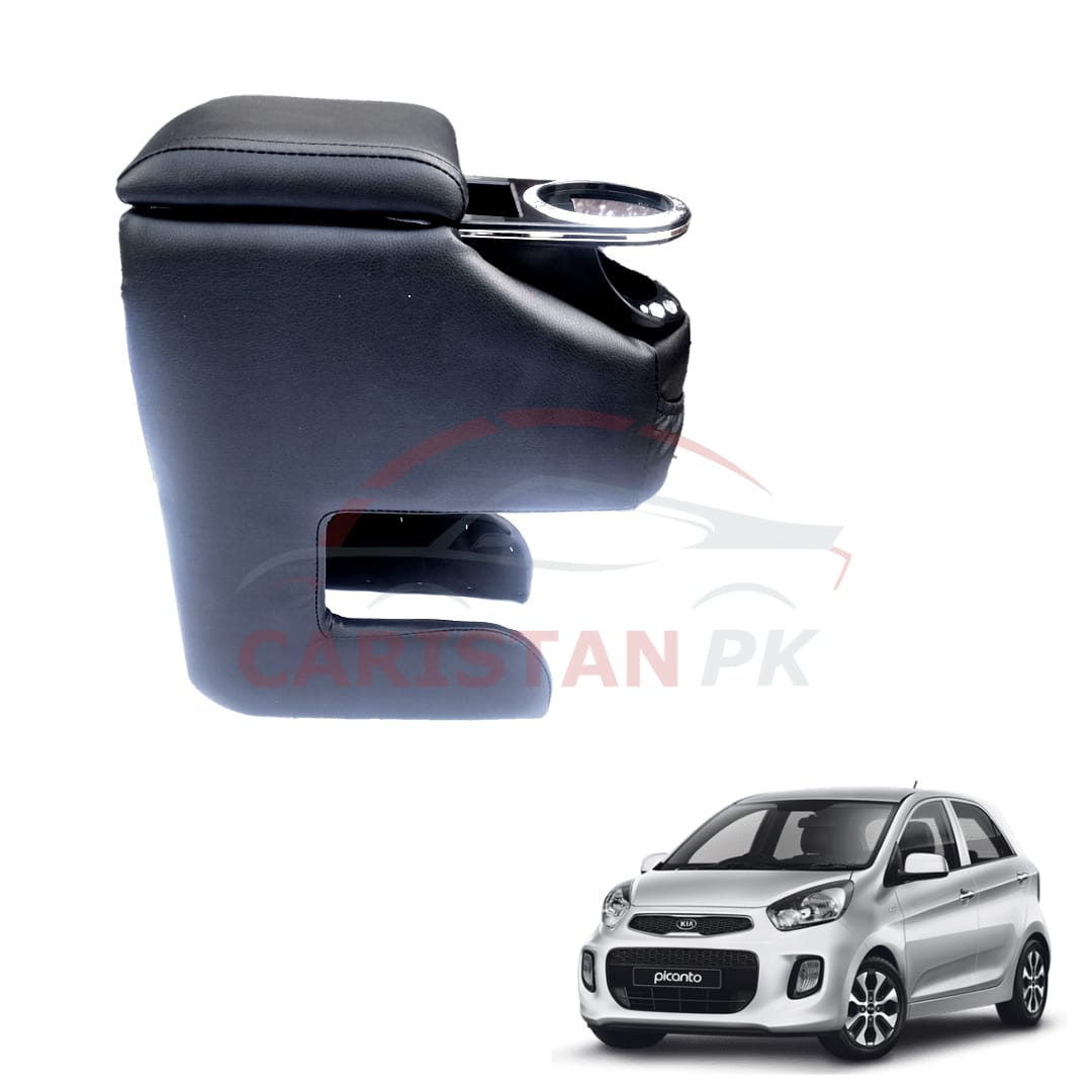 KIA Picanto Car Armrest Black