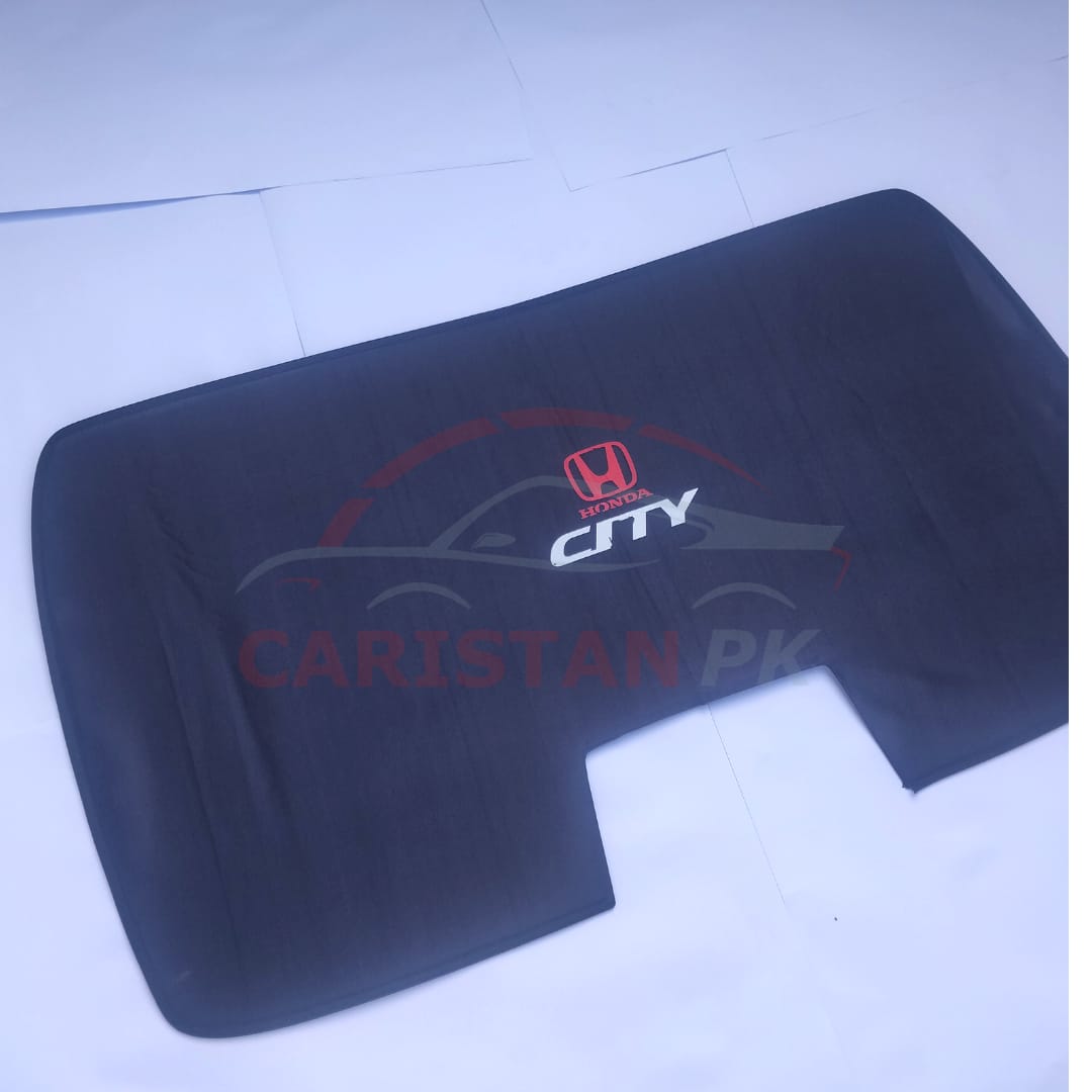 Honda City Back Screen Curtain With Logo 2022 Model & Onwards