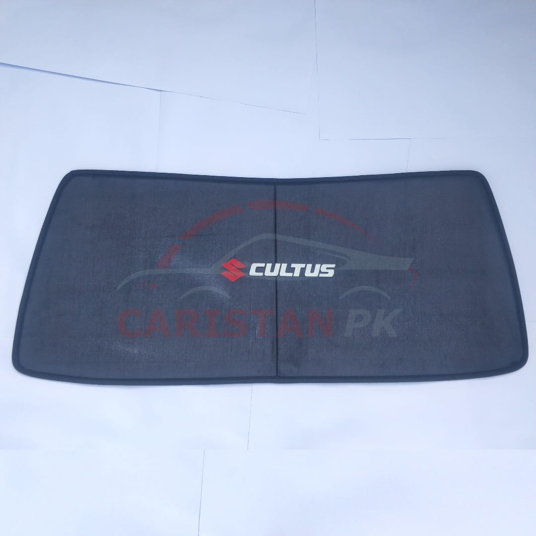 Suzuki Cultus Back Screen Curtain With Logo 2017-23