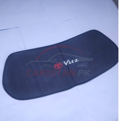 Toyota Vitz Back Screen Curtain With Logo 2011-16